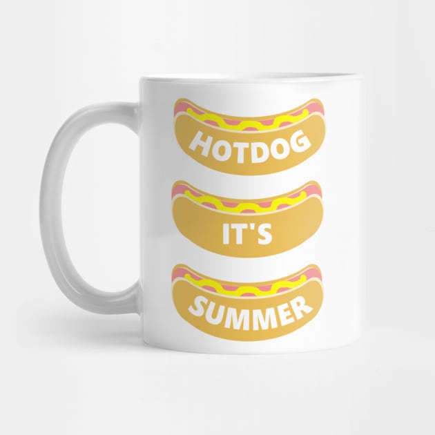 Hot Dog It's Summer by flimflamsam